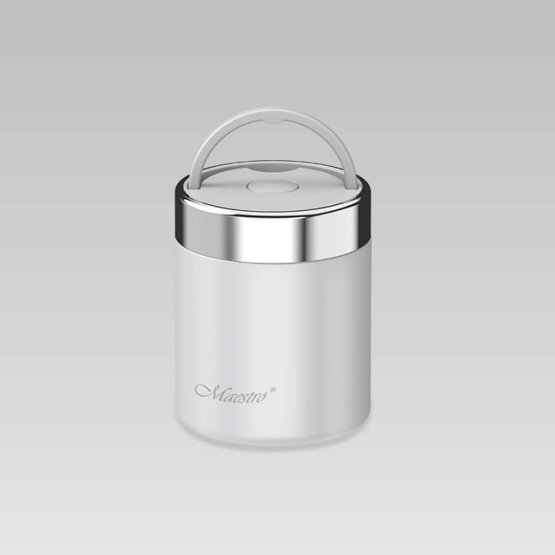 Maestro MR-1649-50-WHITE Thermobehälter für Speisen, 500 ml, Weiß