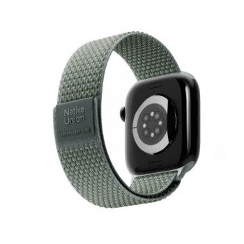 Native Union Active Watch Loop Magnetarmband für Apple Watch 42/44/45/46 mm, Grün