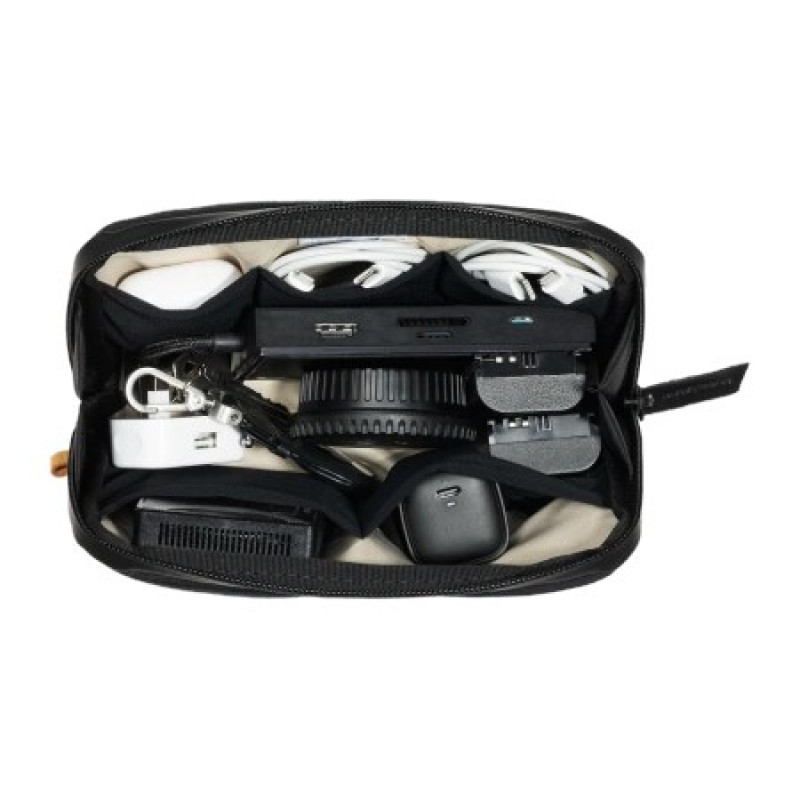 Native Union W.F.A Stow Lite Organizer für mobiles Zubehör, Schwarz