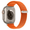 Tech-Protect Nylonloop Apple Watch 8 / 9 / 10 / 11 / 12 / SE / Ultra 44/45/46/49 mm Armband, Orange