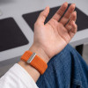 Tech-Protect Nylonloop Apple Watch 8 / 9 / 10 / 11 / 12 / SE / Ultra 44/45/46/49 mm Armband, Orange