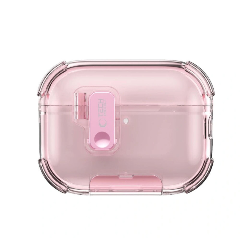 Tech-Protect Bounce Pro Apple AirPods Pro 3 Ladecase-Hülle, Pink