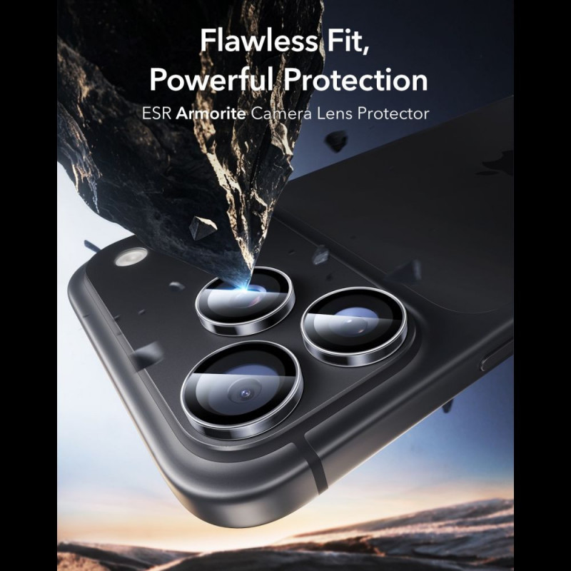 ESR Armorite Kameraschutz für Apple iPhone 18 Pro / 18 Pro Max, transparent, 1D99500202