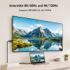 LogiLink CUA0120 USB 3.2 Gen2 Type-C Kabel, C/M auf DP/M, bi-di, 8K/60 Hz, Metall, schwarz, 1,8 m
