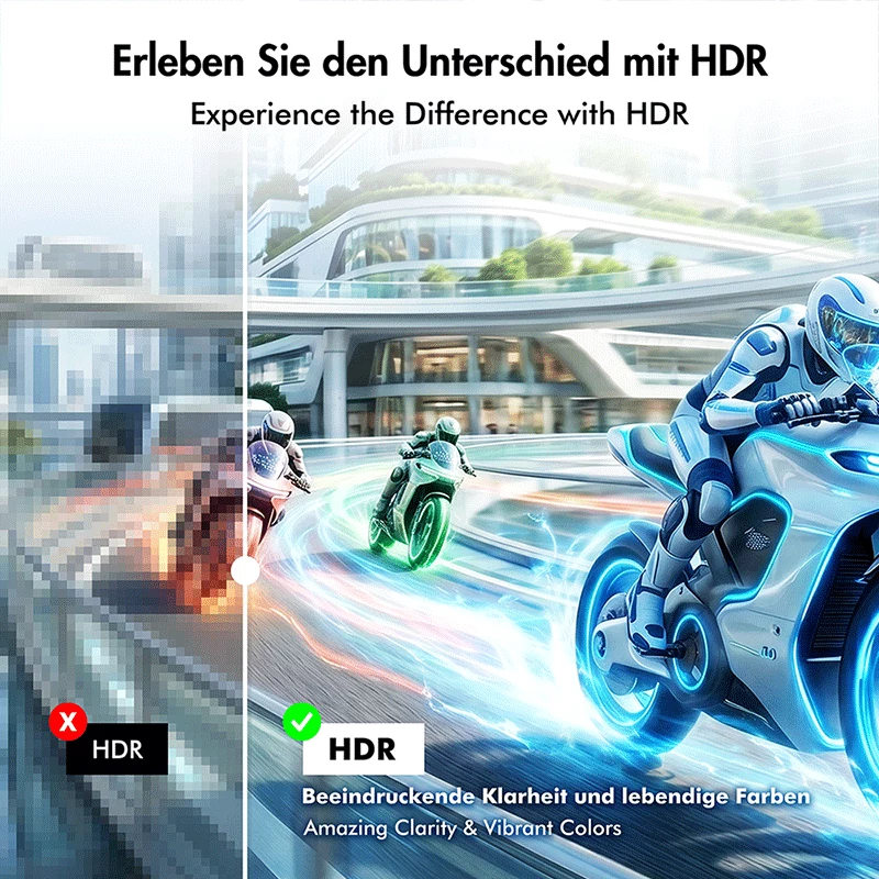 LogiLink CH0126 HDMI-Kabel, A/M auf A/M, 8K/60 Hz, 48 Gbps, Metall, Nylon, schwarz/grau, 10 m