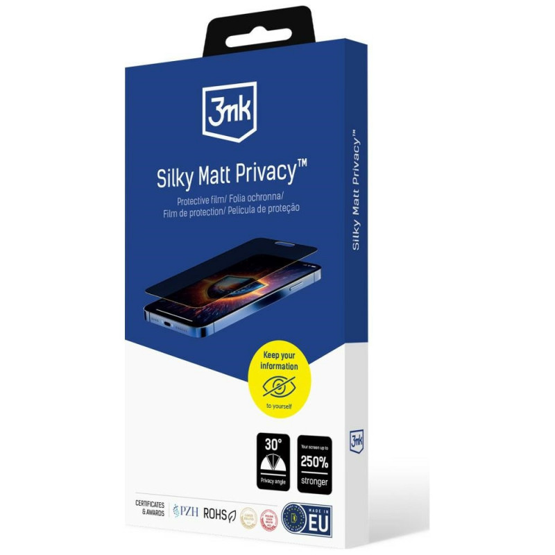 3MK Silky Matt Privacy matte Sichtschutzfolie für Apple iPhone 18 Pro Max