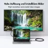 Logilink UA0474 USB 3.2 Gen1 Type-C Kabel, C/M auf DVI-D/M, 1080p/60 Hz, schwarz, 3 m