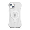X-Doria Raptic Clutch MagSafe Hülle für Apple iPhone 14 Plus / 15 Plus, transparent