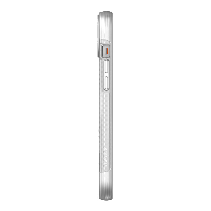 X-Doria Raptic Clutch MagSafe Hülle für Apple iPhone 14 Plus / 15 Plus, transparent