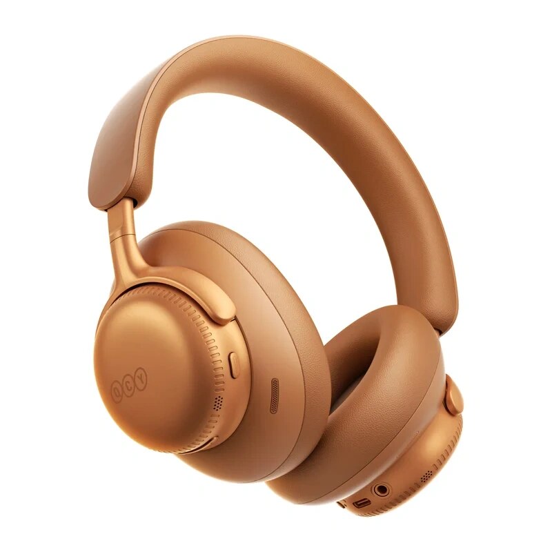 QCY H6 Ultra drahtlose Over-Ear-Kopfhörer, adaptives ANC, Bluetooth 6.0, orange
