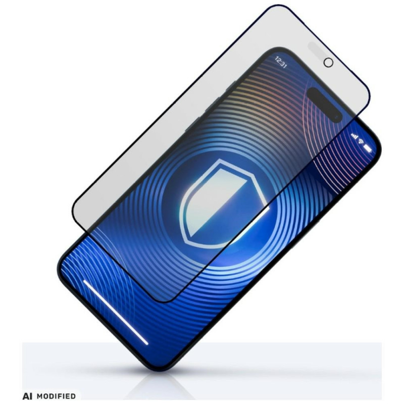 3MK HardGlass Matt Max Privacy Panzerglas für Apple iPhone 18 Pro, matt, Blickschutzfilter