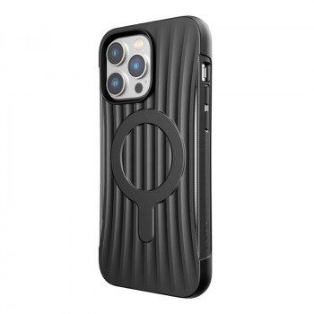 X-Doria Raptic Clutch MagSafe Hülle XDR224 für Apple iPhone 14 Pro Max, Schwarz