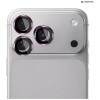 3MK Lens Protection Pro Apple iPhone 18 Pro / 18 Pro Max Kameraobjektivschutz, gehärtetes Glas, Burgundy