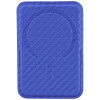 BMW M Carbon Metal Logos MagSafe Wallet, blau