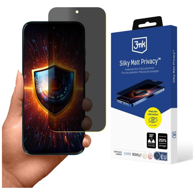 3MK Silky Matt Privacy Displayschutzfolie matt für Motorola Moto G87