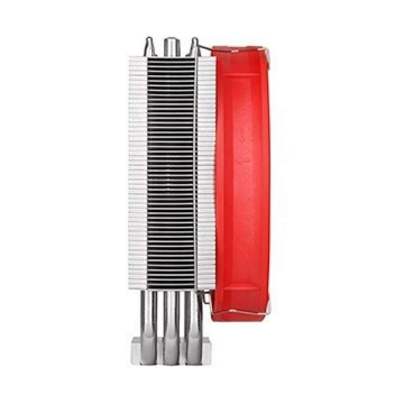 Thermaltake NiC L32 CPU-Kühler, 140 mm PWM-Lüfter, Aluminium und Kupfer, Rot, Weiß