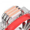 Thermaltake NiC L32 CPU-Kühler, 140 mm PWM-Lüfter, Aluminium und Kupfer, Rot, Weiß