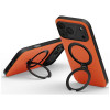 UNIQ Elix Hülle für Apple iPhone 18 Pro Max / 17 Pro Max, 360° drehbarer Kickstand, orange