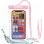 Tech-Protect Universal-Wasserschutzhülle UWC7 (THP1183PINK) für Geräte bis 6,9", Pink
