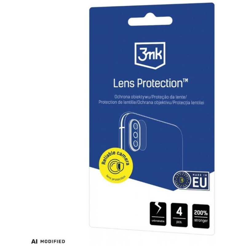 3MK Lens Protection Hybridglas Kameraobjektivschutz für Samsung Galaxy A36 (4 Stk.)