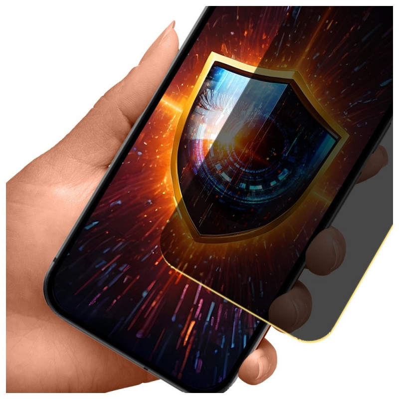 3MK Silky Matt Privacy matte Blickschutzfolie für Google Pixel 9A, schwarz