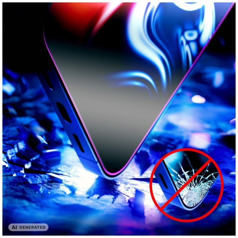 3MK HardGlass Max Panzerglas für Samsung Galaxy S24 Ultra, schwarz