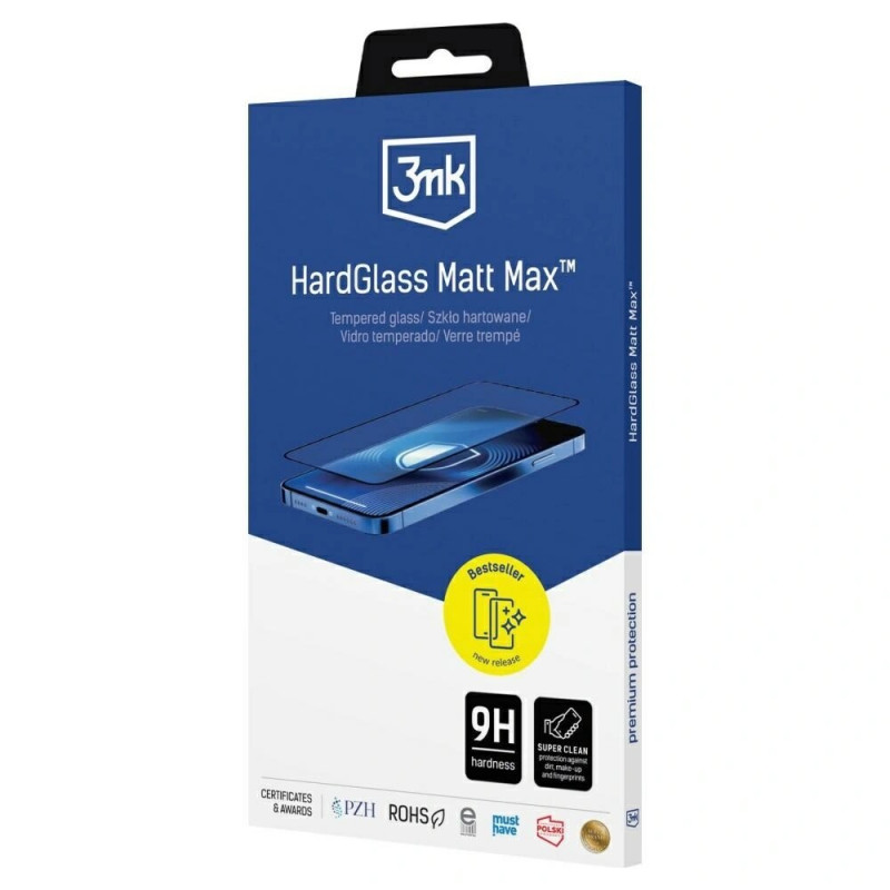 3MK HardGlass Matt Max mattes gehärtetes Glas für Samsung Galaxy S25 Ultra