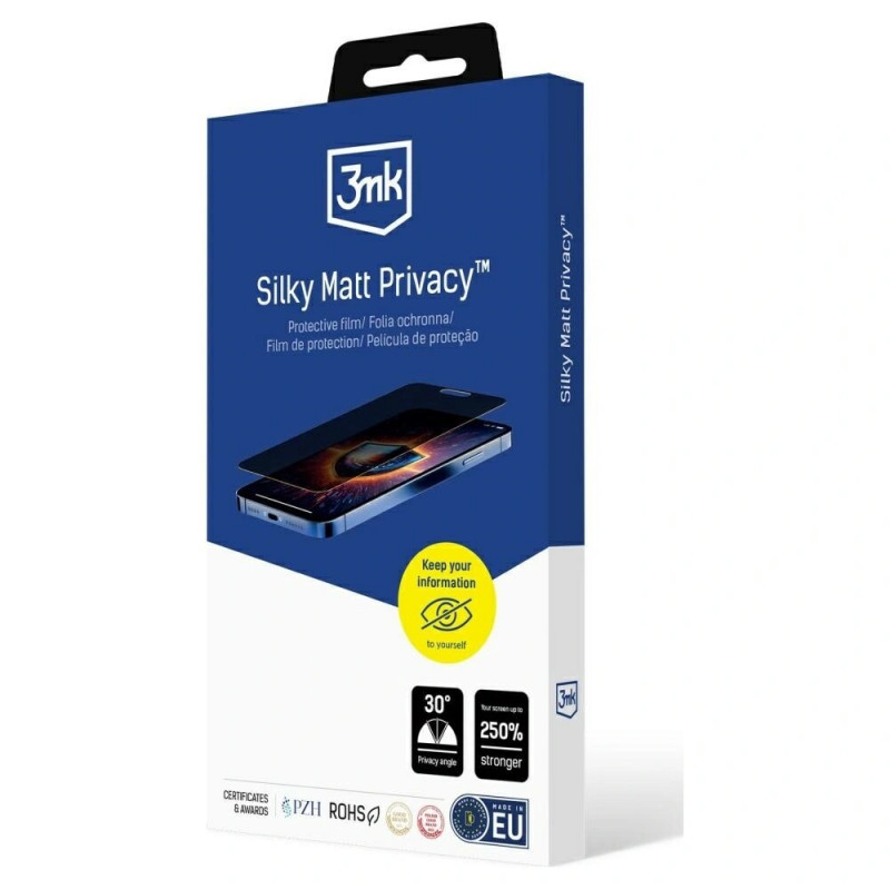 3MK Silky Matt Privacy matte Blickschutzfolie für Samsung Galaxy S25+