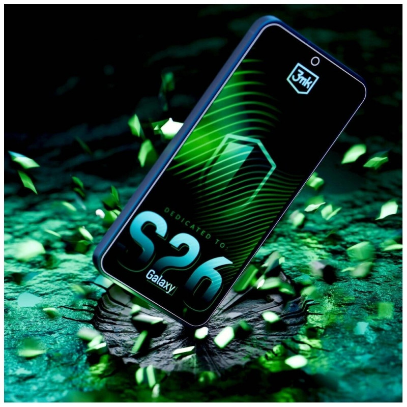 3MK SilverProtection+ antimikrobielle Schutzfolie für Samsung Galaxy S26