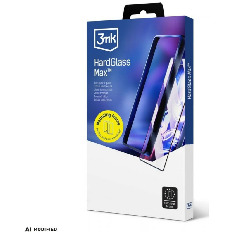 3MK HardGlass Max gehärtetes Glas mit Montagerahmen für Samsung Galaxy A35 / A55 5G