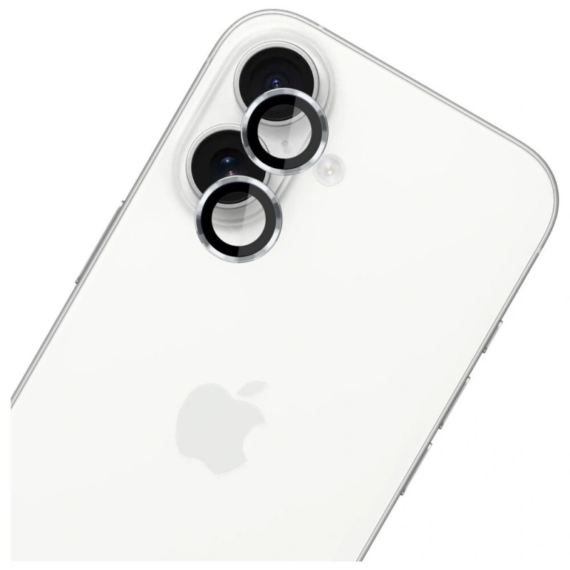 3MK Lens Protection Pro Kameraobjektivglas für Apple iPhone 17, silber