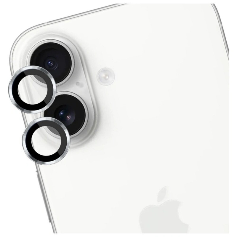 3MK Lens Protection Pro Kameraobjektivglas für Apple iPhone 17, silber