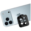 3MK Lens Protection Pro Kameraobjektivglas für Apple iPhone 17 Pro / 17 Pro Max, schwarz