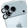 3MK Lens Protection Pro Kameraobjektivglas für Apple iPhone 17 Pro / 17 Pro Max, silber