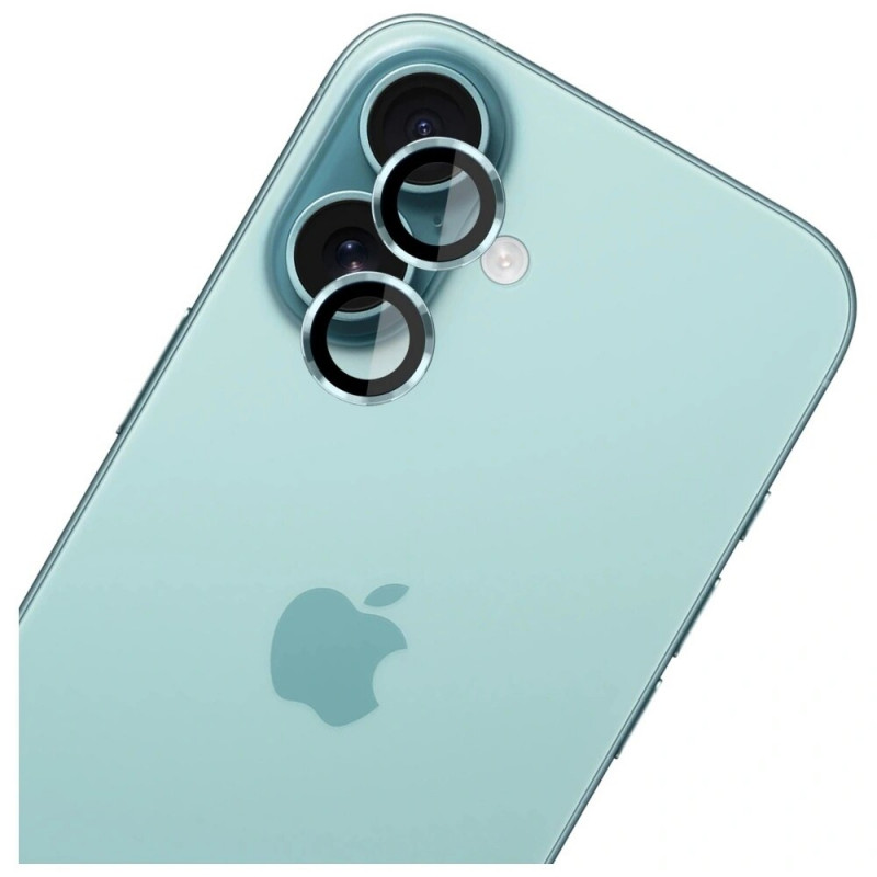 3MK Lens Protection Pro gehärtetes Glas Kameraobjektivschutz für Apple iPhone 17, grün