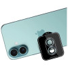 3MK Lens Protection Pro gehärtetes Glas Kameraobjektivschutz für Apple iPhone 17, grün