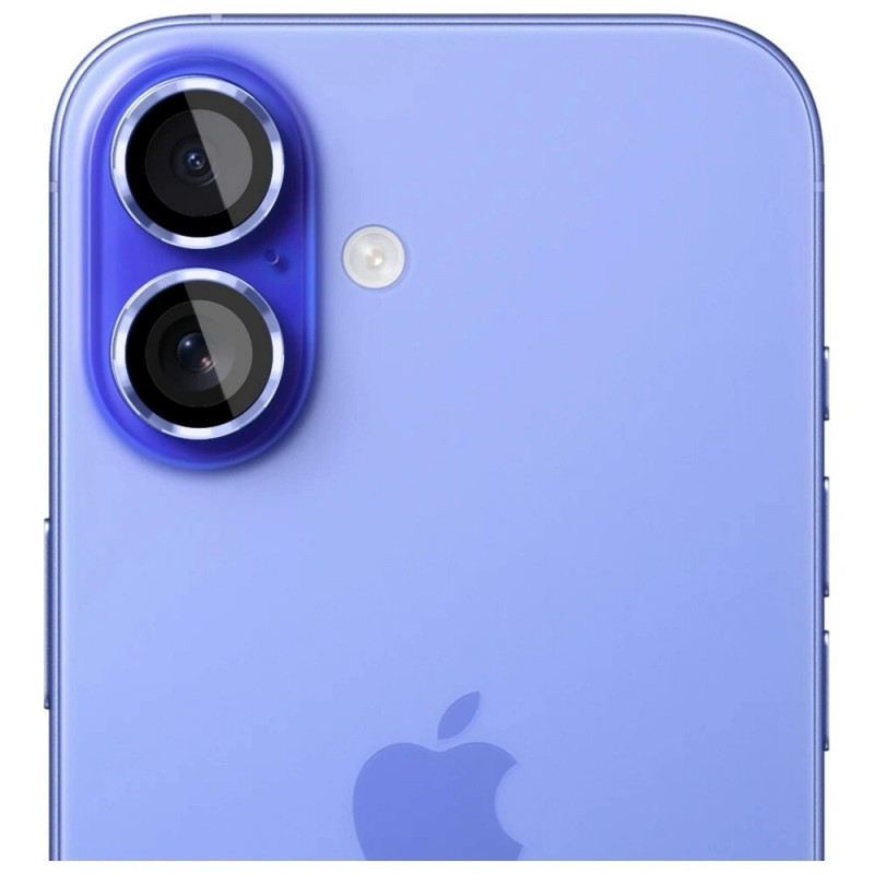 3MK Lens Protection Pro gehärtetes Glas Kameraobjektivschutz für Apple iPhone 17, blau