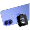 3MK Lens Protection Pro gehärtetes Glas Kameraobjektivschutz für Apple iPhone 17, blau