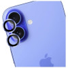 3MK Lens Protection Pro gehärtetes Glas Kameraobjektivschutz für Apple iPhone 17, blau
