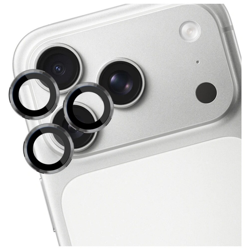 3MK Lens Protection Pro Kameraobjektiv Panzerglas für Apple iPhone 17 Pro / 17 Pro Max, Grau