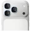 3MK Lens Protection Pro Kameraobjektiv Panzerglas für Apple iPhone 17 Pro / 17 Pro Max, Hellblau