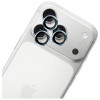 3MK Lens Protection Pro Kameraobjektiv Panzerglas für Apple iPhone 17 Pro / 17 Pro Max, Hellblau