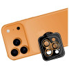 3MK Lens Protection Pro Kameraobjektiv Panzerglas für Apple iPhone 17 Pro / 17 Pro Max, Orange