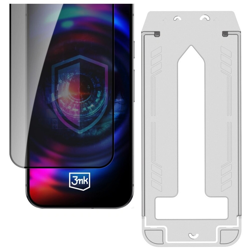 3MK HardGlass Max Privacy Blickschutz-Displayschutzglas aus gehärtetem Glas für Samsung Galaxy S25 Edge