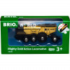 BRIO World goldene Batterielokomotive mit Licht und Sound (33630)