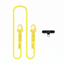Tech-Protect C5SD Rope Crossbody Handyband, 80 cm, Canary Yellow