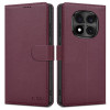 Tech-Protect Wallet Hülle Xiaomi Redmi Note 15 Pro 5G THP5097, Bordeauxrot