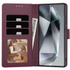 Tech-Protect Wallet Hülle Xiaomi Redmi Note 15 Pro 5G THP5097, Bordeauxrot