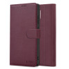 Tech-Protect Wallet Hülle Xiaomi Redmi Note 15 Pro 5G THP5097, Bordeauxrot