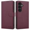Tech-Protect Wallet Hülle Samsung Galaxy S26 FE Bordeauxrot